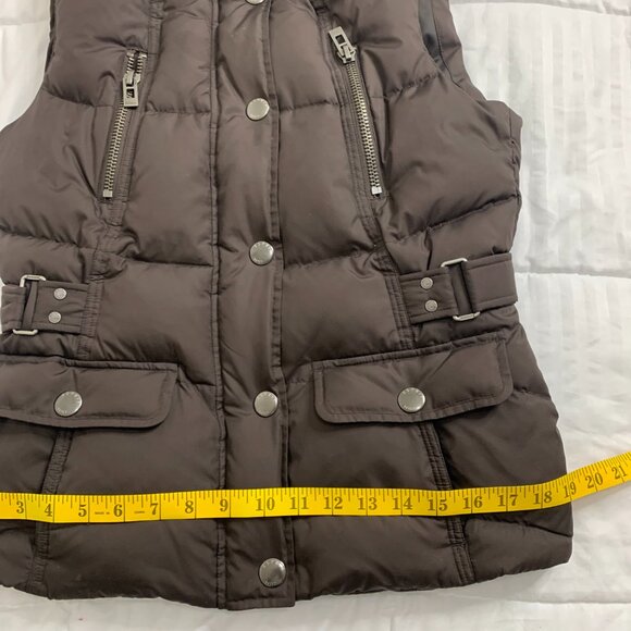 Esprit Women’s Brown Puffer Vest – Size 8 - Picture 13 of 15